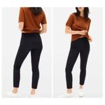 Everlane  Fitted Ankle Tapered Leg Pants Black Size 12‎ Side Zipper Dress Casual Photo 1