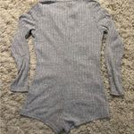 Gray Ribbed Long Sleeve Romper
Size M Size M Photo 5