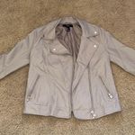 Forever 21 Purple Leather Jacket Stylish Design Photo 0