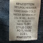 Umgee Chambray Blue White Lace Boho Swing Fringe Embroidery Womens Top Size L Photo 6