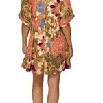 O'Neill Babydoll Dress O’NEILL Rosemary Floral Tie-Neck / Size X-Small Photo 1