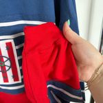 American Vintage Vintage 90s Nautical Patriotic Mockneck Sweatshirt Fourth of July Lake Large Photo 5