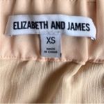 Elizabeth and James  Nolita Nectar Satin Off the Shoulder Bishop Sleeve Blouse XS Photo 2