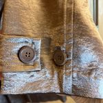 Sunny Leigh Petite Bronze Lightweight 100% Polyester Dress Coat with Pockets Photo 4