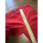 Old Navy Women Red Harper Mid-Rise Career Pants Size 8 Regular Colorful Career Photo 4