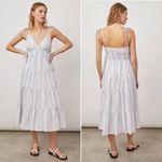Rails NWT  Size Medium Julia West Seaport Stripe Organic Cotton Midi Dress Photo 1