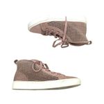 1. State  Women's Dulcia Laser Cutout fashion lace up Sneakers Blush women sz 6 Photo 5