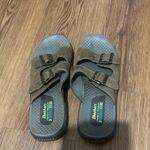 Skechers Tan Women’s Size 8 Sandals with Adjustable Straps Photo 1