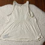 American Eagle ⭐️  AEO White Sequin High Neck Sleeveless Tank Top S Photo 8