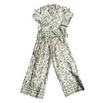 Japna  Women’s Pajama Set Green Floral Print Size M Photo 1