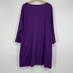 Ulla Popken Womens Purple Tunic Dress Size 20/22 V Photo 3