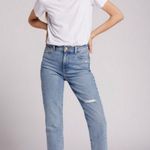 Current/Elliott đź’•CURRENT ELLIOTTđź’• Soulmate High Rise Slim Straight Leg Jean Camino Blue 27 NWT Photo 0