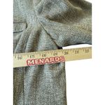 Jones Wear Women’s Blazer 14 Linen Cotton Tan Herringbone Lined Career Jacket Photo 5