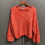 Urban Outfitters B03-Women's  Sweater, L, Red Photo 4