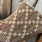 London Rag Maya Tweed Tapestry Block Heel Open Photo 6