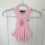 Bershka NWT  x Care Bears Pink Terry Tank Top SMALL Photo 1