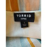 Torrid  Tank Top Women‎ 1X Paint Stripe Sophie Swing Cami Lightweight Flowy Photo 7