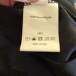 Venus Strapless Cropped Jumpsuit Sz M Black Tied Elastic Cinched Waist Vacation Photo 8