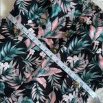 Derek Heart Derek Hart Dark Floral Tropical Jumpsuit Size Large Junior Photo 6