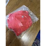 EXPRESS  Women Red Long Sleeve Shirt Size Small Button Down Polyester Lightweight Photo 12