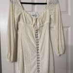 Princess Polly White leopard mini dress Photo 3