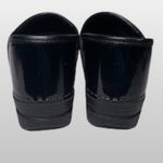 Dansko  Black Patent Clogs Nurse Doctor Physician Shoes Size 38 EUC #CL-95 Photo 3