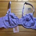 NWT Savage Fenty x rhianna purple lace bra 38dd Size undefined Photo 0