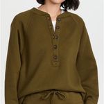 Madewell  Betterterry Henley Sweatshirt Photo 0