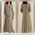 Soft Surroundings Sicily Gauze Olive Boho
Maxi Dress XL Photo 1