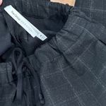 Aritzia The Group by Babaton Jimmy Pant Black Plaid Pull on size XS Preppy Minimalist Photo 7