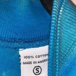 Vintage Blue Hand Bleached Short Sleeve Tee Shirt Photo 3