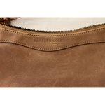 Kenneth Cole  NY TAN GENUINE LEATHER SHOULDER BAG HOBO HANDBAG PURSE Photo 2