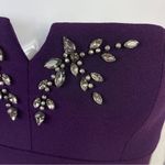 Max and Cleo  Rhinestone Detail Strapless‎ Sheath Dress Purple 2 Photo 6