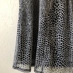 Rafaella Womens Semi Sheer Lined Semi Loose Sleeveless Top Size Medium Photo 3