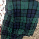 Old Navy Green Plaid and White Nutcracker Pajama Set Photo 1
