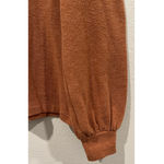 Madewell Rust Puffy Shoulder Sweater Photo 2