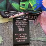 Victoria's Secret Satin & Lace Tropical Floral Kimono Bell Sleeve Robe XS/S Photo 8