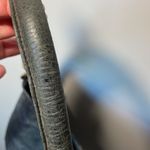 Vintage Jalda PYTHON snakeskin shoulder bag. Snake Python Gray Silver Photo 6