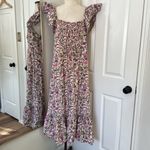 Cleobella  Anika floral organic cotton midi dress Photo 7