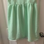 Toxik3 Green Button Front Sleeveless Aline Dress S Photo 7