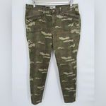 William Rast Skinny Green Camo Jeans with Front Zippers Size 32 Photo 1