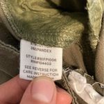 Blu Pepper Army Green Cargo Button Pockets Straight Leg High Rise Trouser Pants Photo 10