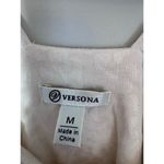 Versona  slinky cami v neck cream size medium NWT Photo 2