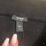 EXPRESS Body Contour Black Ribbed Biker Shorts Photo 3