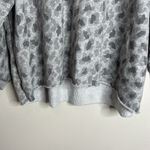 Aerie  Women’s Oversized Terry Sweatshirt Leopard Print Loungewear Cozy size S Photo 5