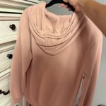 Light pink quarter zip with hood Size XS Photo 1