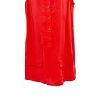 Equipment NEW Lucida 100% Silk Tunic Shirt Dress Printed Papaya Sleeveless Mini Photo 4