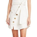 Derek Lam  10 Crosby Asymmetric Belted A-Line Denim Dress NWT Sz. 6 Photo 0