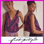 Free People NWT Bare it All Bodysuit in Party Combo Size XS Photo 1