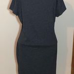 H&M basic t shirt dress dark gray Large comfortable cotton knee length comfy Photo 1